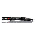 RS PRO LED Pen Torch Black - Rechargeable 375 lm, 160 mm