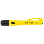 Wolf Safety M-20 ATEX Xenon Pen Torch Yellow 15 lm, 145 mm