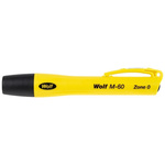 Wolf Safety M-60 ATEX LED Pen Torch Yellow 90 lm