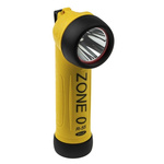 Wolf Safety R-55H ATEX, IECEx LED Torch Yellow - Rechargeable 80 lm, 195 mm