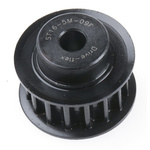 RS PRO Timing Belt Pulley, Steel 9mm Belt Width x 5mm Pitch, 16 Tooth