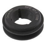 RS PRO Pulley, Cast Iron, Steel