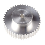 RS PRO Timing Belt Pulley, Aluminium 9mm Belt Width x 5mm Pitch, 44 Tooth