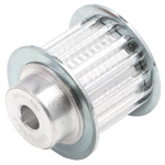 RS PRO Timing Belt Pulley, Aluminium 16mm Belt Width x 5mm Pitch, 15 Tooth