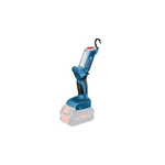 Bosch Cordless Jobsite Light LED - Compact Torch Blue - Rechargeable 200 lm, 116 mm