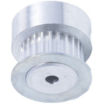 RS PRO Timing Belt Pulley, Aluminium, Zinc Plated Steel 6.4mm Belt Width x 2mm Pitch, 24 Tooth