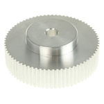 RS PRO Timing Belt Pulley, Aluminium 6.4mm Belt Width x 2mm Pitch, 72 Tooth