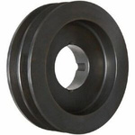 OPTIBELT Vee Belt Pulley, Cast Iron 4 Tooth