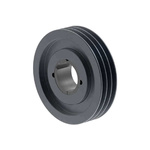 OPTIBELT Vee Belt Pulley, Cast Iron 3 Tooth
