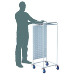RS PRO PP Storage Bin, 1300mm x 500mm, Blue, Grey
