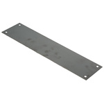 RS PRO Stainless Steel Screw Mounted Push Plate, 300 x 75mm