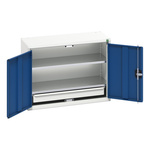 Bott 2 Door Steel  Lockable Cupboard, 800 x 350 x 600mm