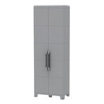 RS PRO 2 Door Plastic  Lockable Floor Standing Storage Cabinet, 780 x 430 x 2250mm