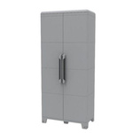 RS PRO 2 Door Plastic  Lockable Floor Standing Storage Cabinet, 780 x 430 x 1840mm