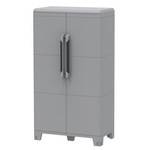 RS PRO 2 Door Plastic  Lockable Floor Standing Storage Cabinet, 780 x 430 x 1430mm