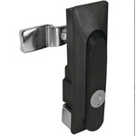 RS PRO Panel to Tongue Depth 28.5mm Black Cabinet Lock, Key to unlock
