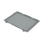 RS PRO Grey PP Storage Box Lid, 19mm x 300mm x 400mm