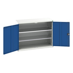 Bott 2 Door Steel  Lockable Floor Standing Cupboard, 1000 x 1300 x 550mm