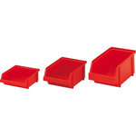 SAM Plastic Storage Bin, 50mm, Red