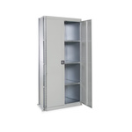 Manorga Galvanised 4 Shelf Modular Shelving Extension Bay, 2000mm x 1000mm, 400mm, 150kg Load