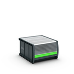 Bott Plastic Storage Bin, 165mm x 264mm, Anthracite Grey