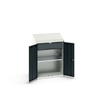 Bott 2 Door Sheet Steel  Lockable Floor Standing Cupboard, 800 x 550 x 1130mm