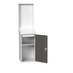 Bott 1 Door Sheet Steel  Lockable Floor Standing Storage Cabinet, 525 x 550 x 2000mm