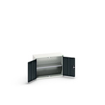 Bott 2 Door Sheet Steel  Lockable Floor Standing Cupboard, 800 x 350 x 600mm