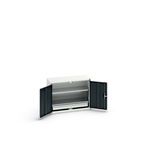 Bott 2 Door Sheet Steel  Lockable Floor Standing Cupboard, 800 x 350 x 600mm
