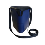 3.3L Black, Blue Polypropylene Medium Storage Box, 195mm x 170mm