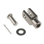 RS PRO Stainless Steel M8 x 1.25 Clevis, 42mm x 16mm
