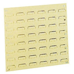 RS PRO PP Louvre Panel Storage Unit, 1000mm x 1000mm, Sandstone