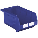 RS PRO PP Storage Bin, 246mm x 335mm, Blue