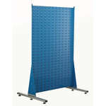 RS PRO PP Louvre Panel Storage Unit, 1500mm x 1000mm, Blue