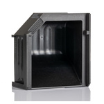 Bosch Rexroth Plastic Storage Bin, 50mm x 82mm, Black