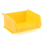 RS PRO PP Storage Bin, 50mm x 100mm, Yellow