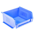 RS PRO PP Storage Bin, 50mm x 100mm, Blue