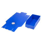 RS PRO Storage Bin, 100mm x 150mm, Blue