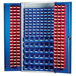 RS PRO Steel  Lockable Storage Cabinet, 2000 x 1015 x 430mm