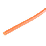 RS PRO 30m 5mm diameter Orange Round Polyurethane Belt for use with 34mm minimum pulley diameter
