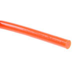 RS PRO 30m 6.3mm diameter Orange Round Polyurethane Belt for use with 38mm minimum pulley diameter