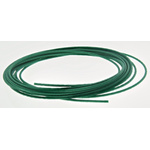 RS PRO 5m 2mm diameter Green Round Polyurethane Belt for use with 19mm minimum pulley diameter