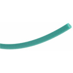 RS PRO 5m 6mm diameter Green Round Polyurethane Belt for use with 57mm minimum pulley diameter