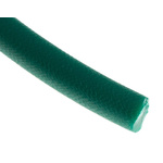 RS PRO 5m 8mm diameter Green Round Polyurethane Belt for use with 76mm minimum pulley diameter