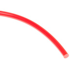 RS PRO 5m 5mm diameter Red Round Polyurethane Belt for use with 50mm minimum pulley diameter