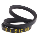 RS PRO Drive Belt, belt section B, 1090mm Length