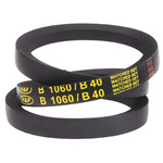 RS PRO Drive Belt, belt section B, 1010mm Length