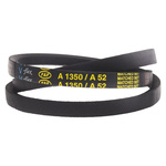 RS PRO Drive Belt, belt section A, 1320mm Length