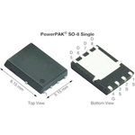 N-Channel MOSFET, 60 A, 30 V, 8-Pin SO-8 Vishay Siliconix SiRA10BDP-T1-GE3