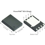 N-Channel MOSFET, 12.3 A, 250 V, 8-Pin SO-8 Vishay Siliconix Si7434ADP-T1-RE3